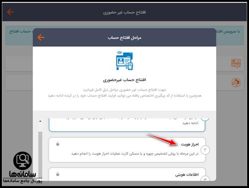 نحوه افتتاح حساب غیر حضوری بانک مسکن از طریق سامانه پیشخوان مجازی